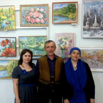 Выставка в ЦНК “Урал-батыр”, апрель 2016 г.